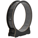 VEVOR kaķu skriešanas ritenis, 132 cm koka trenažieris telpām kaķēniem un kaķiem līdz 12,7 kg, kaķu skrejceļš ar paklājotu skriešanas virsmu un bloķēšanas mehānismu, kluss fitnesa un veselības rotaļlieta, melns.