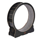 VEVOR koka kaķu skriešanas ritenis ar noņemamu paklāju un rotaļlietu, 110 cm liels trenažieris skriešanai, iešanai un treniņiem telpās, piemērots vairumam kaķu