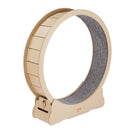 VEVOR Koka kaķu skriešanas ritenis, 132 cm, trokšņu slāpējošs, piemērots visiem izmēriem