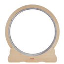 VEVOR koka kaķu skriešanas ritenis ar noņemamu paklāju un rotaļlietu, 110 cm liels trenažieris skriešanai, iešanai un treniņiem telpās, piemērots vairumam kaķu, dzeltens