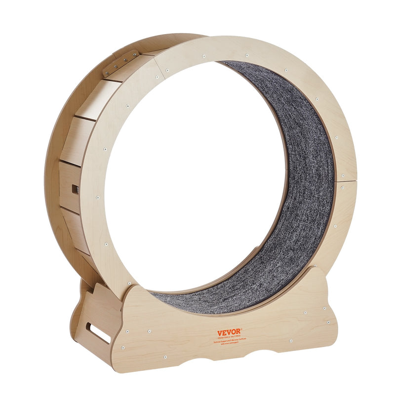 VEVOR Kaķu trenažieris — liels vingrošanas ritenis telpām, 75 cm diametrā