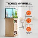 VEVOR 75 litru akvārija statīvs ar skapīti un glabātuvi, MDF, gaišā koka krāsā