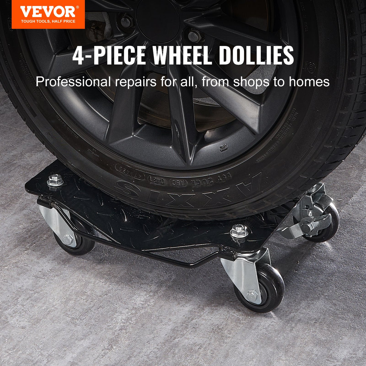 VEVOR Auto Repair Creeper Set (4 pcs) Heavy-Duty Car Repair – 2,722 kg