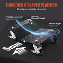 VEVOR auto remonta ratiņu komplekts (4 gab.) smagas slodzes auto remontam - 2 722 kg