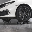 VEVOR auto remonta ratiņu komplekts (4 gab.) smagas slodzes auto remontam - 2 722 kg