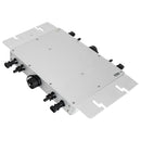 VEVOR 1200 W jaudas invertors ar MPPT, ūdensizturīgs saules tīkla (grid-tie) invertors DC uz AC 220 V, mikroinvertors (1200 W / 220 V)