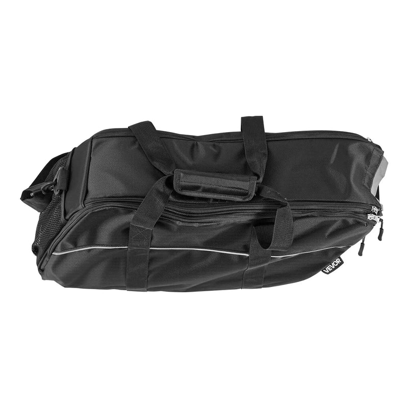 VEVOR motocikla sānu somas ieliktnis, 18 l ceļojumu bagāžas organizatora soma, saderīga ar Harley Davidson Touring 1993–2022 Road Glide, Street Glide, Electra Glide un Road King sānu somām, melna - ZEMLETES.LV