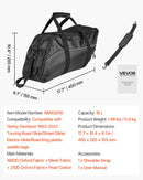 VEVOR motocikla sānu somas ieliktnis, 18 l ceļojumu bagāžas organizatora soma, saderīga ar Harley Davidson Touring 1993–2022 Road Glide, Street Glide, Electra Glide un Road King sānu somām, melna - ZEMLETES.LV