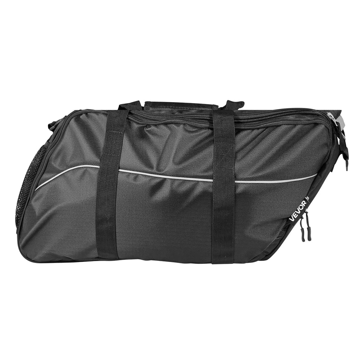 VEVOR motocikla sānu somas ieliktnis, 18 l ceļojumu bagāžas organizatora soma, saderīga ar Harley Davidson Touring 1993–2022 Road Glide, Street Glide, Electra Glide un Road King sānu somām, melna - ZEMLETES.LV