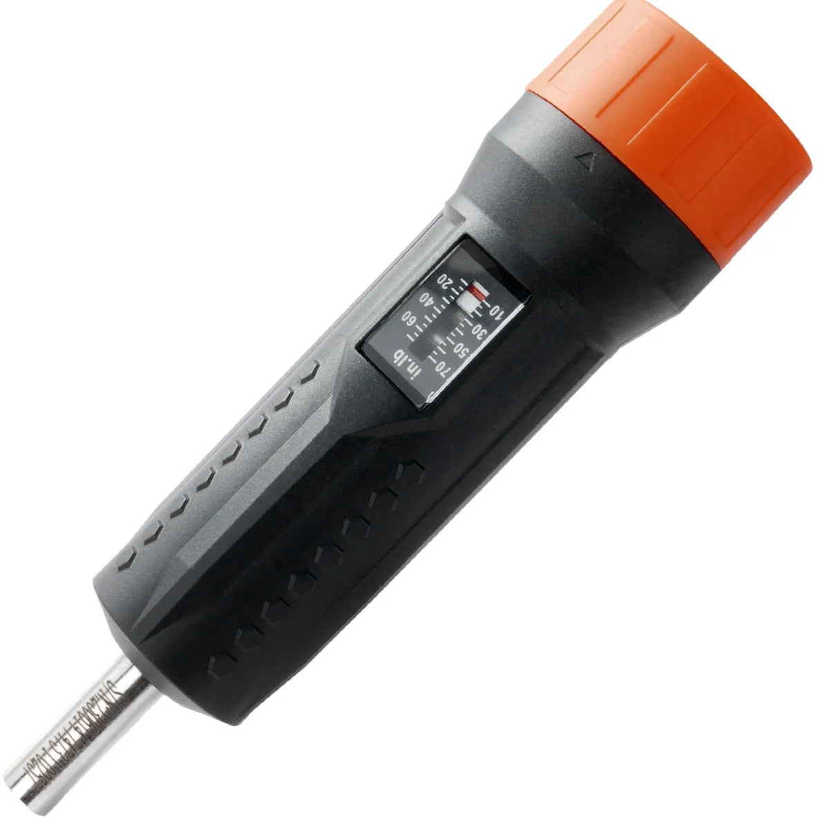 Torque screwdriver 6.35 mm, range 1.1–7.9 N·m, 0.1 N·m increments, with scale window