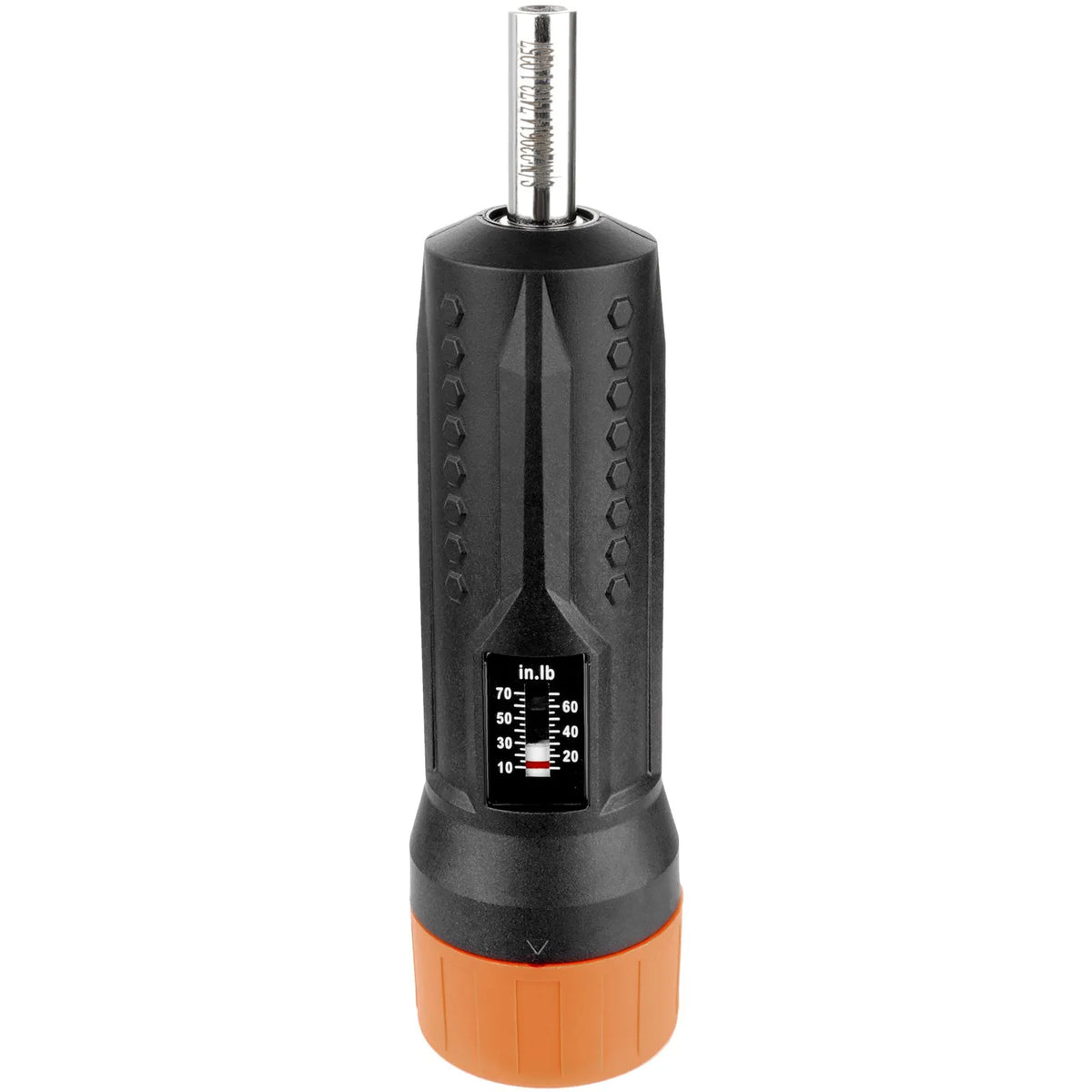 Torque screwdriver 6.35 mm, range 1.1–7.9 N·m, 0.1 N·m increments, with scale window