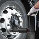 Griezes momenta pastiprinātājs, smagās slodzes atslēga, 25,4 mm, 1:58, 4800 Nm, ar 8 uzgaļiem un koferi kravas automašīnām, piekabēm, kemperiem