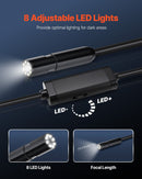 VEVOR endoskopiskā kamera 1920P HD boroskops Android un IOS ierīcēm ar 15 m kabeli