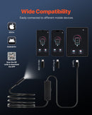 VEVOR endoskopa kamera 1920P HD ar 3 m kabeli Android un iOS ierīcēm