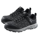 47.5_VEVOR vīriešu drošības apavi ar tērauda purngalu, izmērs ES 47.5, viegli elpojoši un triecienizturīgi sporta darba apavi būvniecībai, melni