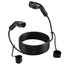 VEVOR elektromobiļu lādētāja pagarinātāja kabelis 32 A, 10 m, līdz 22 kW, saderīgs ar visiem Type 2 elektromobiļu lādētājiem, 3 fāžu AC 480 V 50 Hz, IP65 izturīgs uzlādes kabelis ar pārnēsāšanas somu