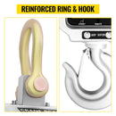 VEVOR digitālie krāna svari, 5000 kg / 11 000 lb, smagās slodzes industriālie karabīnes tipi, LED displejs