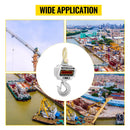 VEVOR digitālie krāna svari, 5000 kg / 11 000 lb, smagās slodzes industriālie karabīnes tipi, LED displejs