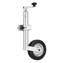 VEVOR piekabes domkrats ar riteni, 150 kg kravnesība, izturīgs piekabināms piekabes stūres domkrats ar vienu riteni un ergonomisku rokturi, 230 mm pacelšanas gājiens, piemērots kemperiem, zirgu piekabēm un universālajām piekabēm