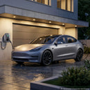 VEVOR 11 kW trīsfāžu elektroautomobiļu uzlādes stacija ar Type 2 savienotāju, 400 V, 16 A, lietotnes attālināto vadību, LED indikatoru un IP54