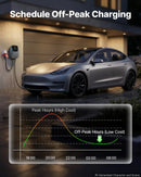 VEVOR 22 kW trīsfāžu elektroautomobiļu uzlādes stacija ar Type 2 savienotāju, CEE 32 A, 400 V, lietotnes vadību, digitālo displeju un IP65