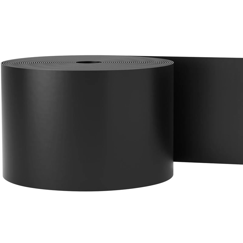 VEVOR dārza apmale 24,4 m garums, 25,4 cm dziļums, pārstrādāta HDPE elastīga dārza apmales lenta, ainavu, zāliena un dārza malu veidošanai, aizsardzībai pret nezāļu un sakņu izplatīšanos, melna - ZEMLETES.LV