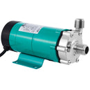 VEVOR 10W Nerūsējošā Tērauda Pārtikas Klases Magnētiskais Alus Brūvēšanas Sūknis MP-15RP