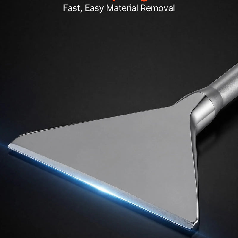 VEVOR SDS Max platais kalts 350 × 150 mm, 40Cr leģētā tērauda kaltgalis ar SDS Max kātu, flīžu, lamināta un javas noņemšanai