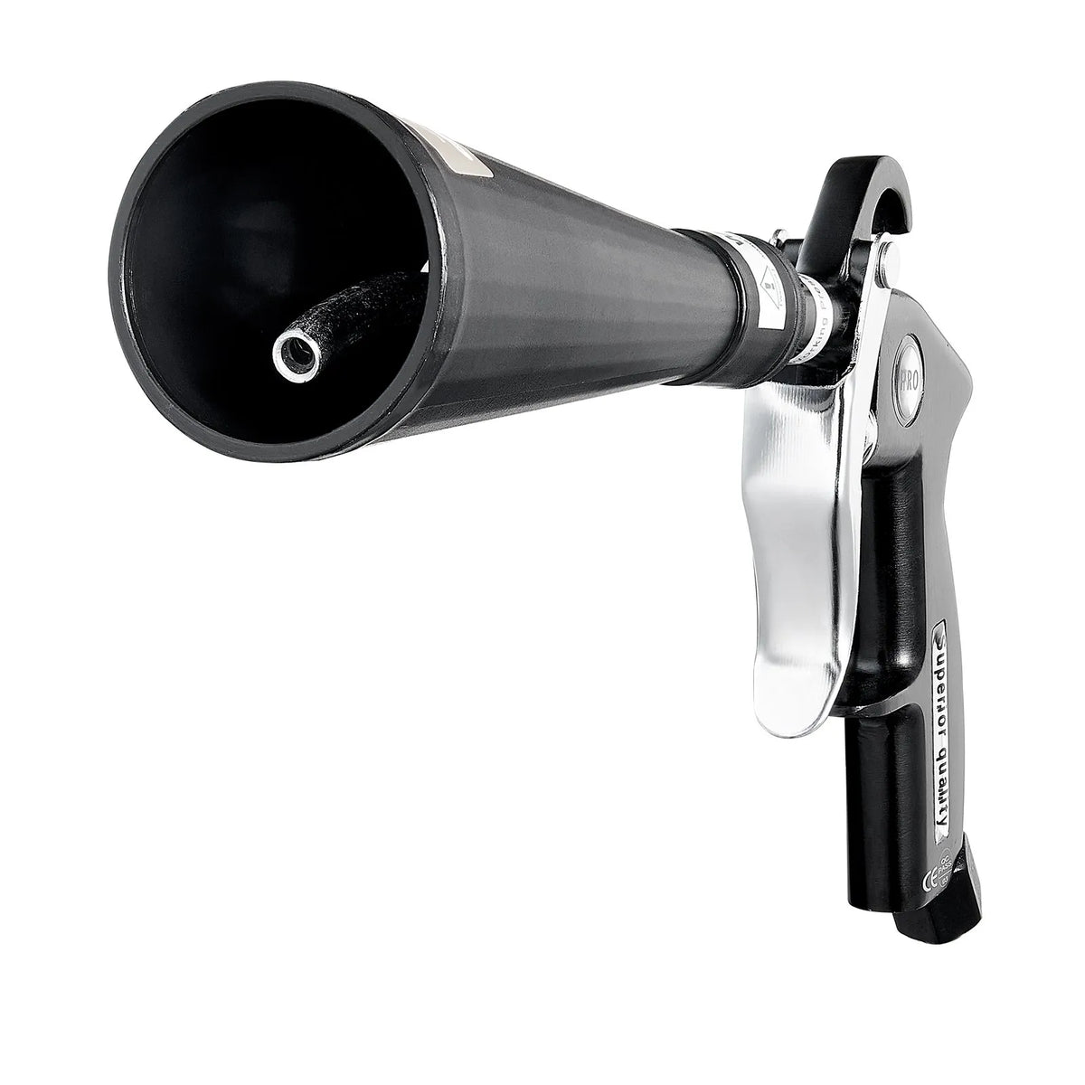 VEVOR High-Pressure Car Washing Gun, 6–9.2 bar, with 2 Nozzles, 360° Rotating Connector and 1/4 NPT Connection