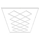 VEVOR квадратный светодиодный гараж, 88 000 лм, 14 секций, светодиодный гараж, автодетализация, 6500K 