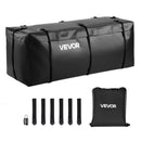 VEVOR piekabes bagāžas soma, ūdensizturīgs 840D PVC, 146 x 50 x 60 cm (453 l), izturīga kravas soma ar pastiprinātām siksnām, piemērota auto, SUV un furgonu piekabes bagāžas grozam - ZEMLETES.LV