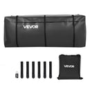 VEVOR piekabes bagāžas soma, ūdensizturīgs 840D PVC, 146 x 50 x 60 cm (453 l), izturīga kravas soma ar pastiprinātām siksnām, piemērota auto, SUV un furgonu piekabes bagāžas grozam - ZEMLETES.LV