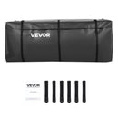 VEVOR piekabes bagāžas soma, ūdensizturīgs 840D PVC, 152 x 61 x 62 cm (566 l), izturīga kravas soma ar 6 pastiprinātām siksnām, piemērota auto un furgonu piekabes bagāžas grozam - ZEMLETES.LV