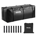 VEVOR piekabes bagāžas soma, ūdensizturīgs 840D PVC, 152 x 61 x 61 cm (566 l), izturīga kravas soma ar 8 pastiprinātām siksnām, piemērota auto un furgonu piekabes bagāžas grozam - ZEMLETES.LV