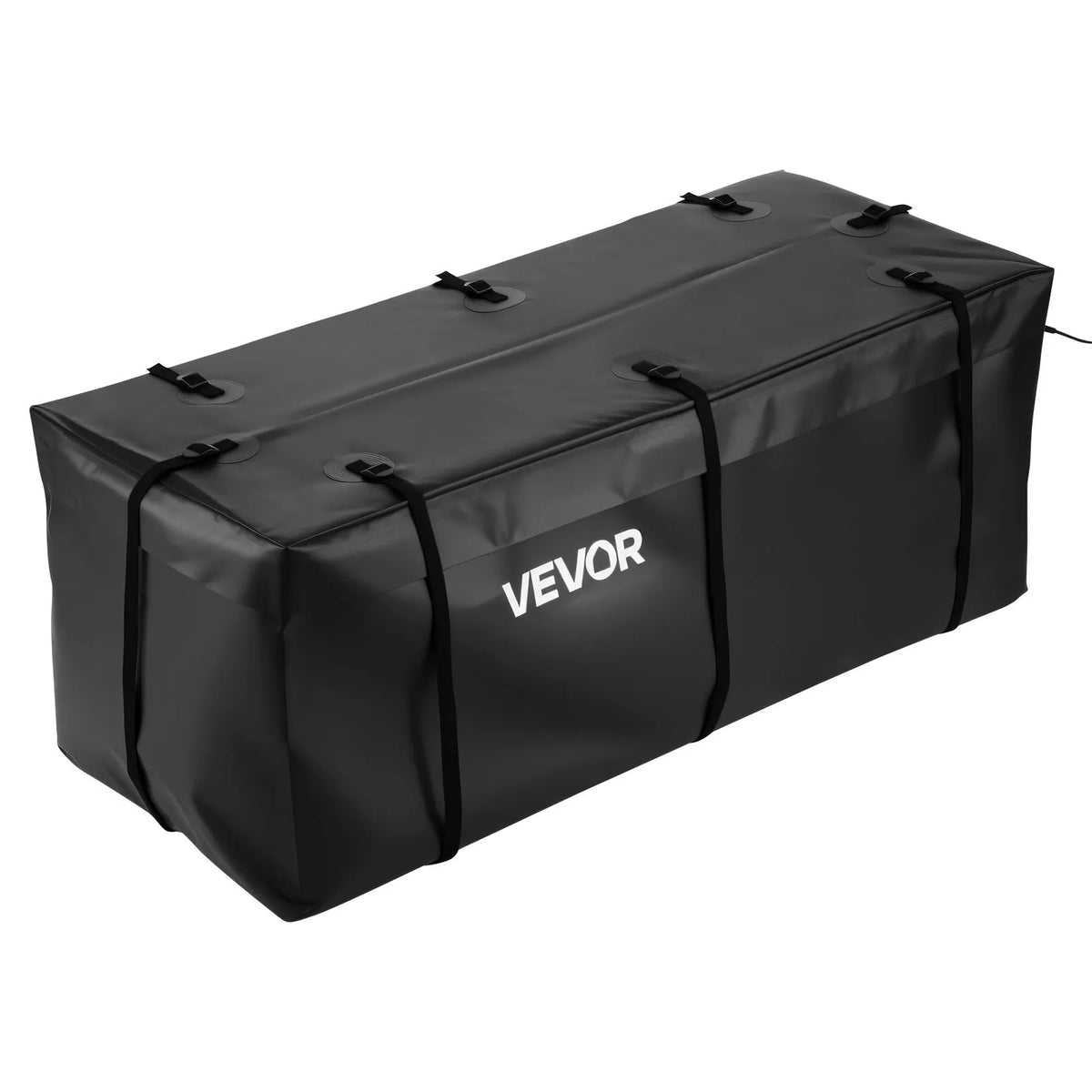 VEVOR piekabes bagāžas soma, ūdensizturīgs 840D PVC, 152 x 61 x 61 cm (566 l), izturīga kravas soma ar 8 pastiprinātām siksnām, piemērota auto un furgonu piekabes bagāžas grozam - ZEMLETES.LV