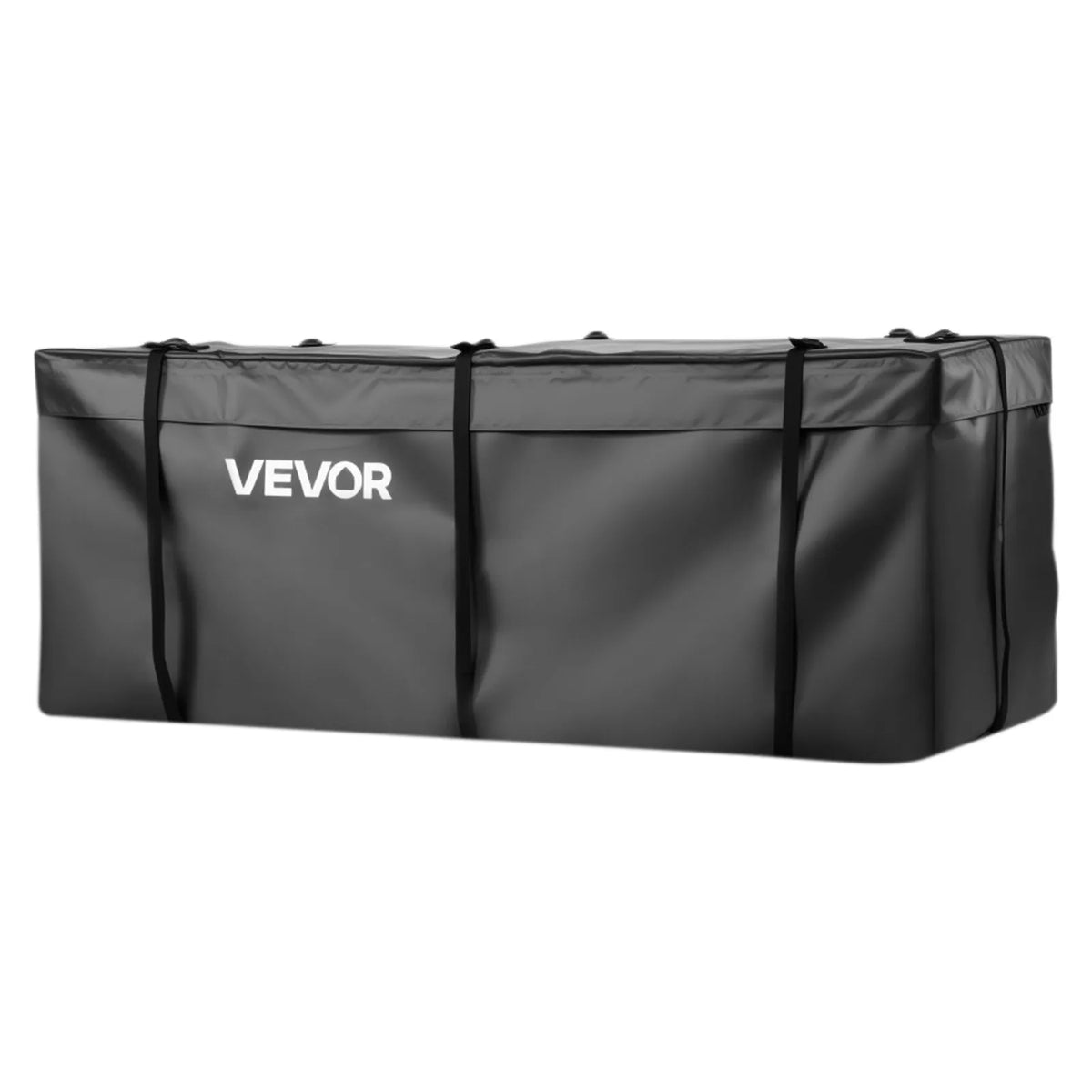VEVOR piekabes bagāžas soma, ūdensizturīgs 840D PVC, 152 x 61 x 61 cm (566 l), izturīga kravas soma ar 8 pastiprinātām siksnām, piemērota auto un furgonu piekabes bagāžas grozam - ZEMLETES.LV