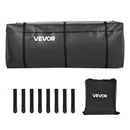 VEVOR piekabes bagāžas soma, ūdensizturīgs 840D PVC, 152 x 61 x 61 cm (566 l), izturīga kravas soma ar 8 pastiprinātām siksnām, piemērota auto un furgonu piekabes bagāžas grozam - ZEMLETES.LV
