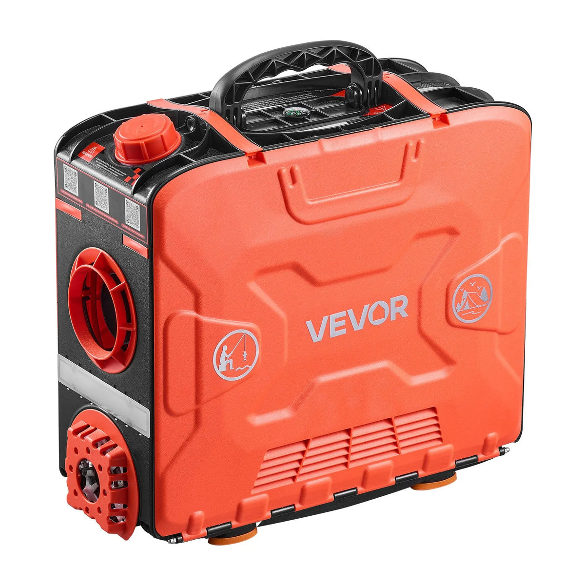 12V 8 kW VEVOR diesel heater all-in-one – Bluetooth, remote control, 4.5 l tank