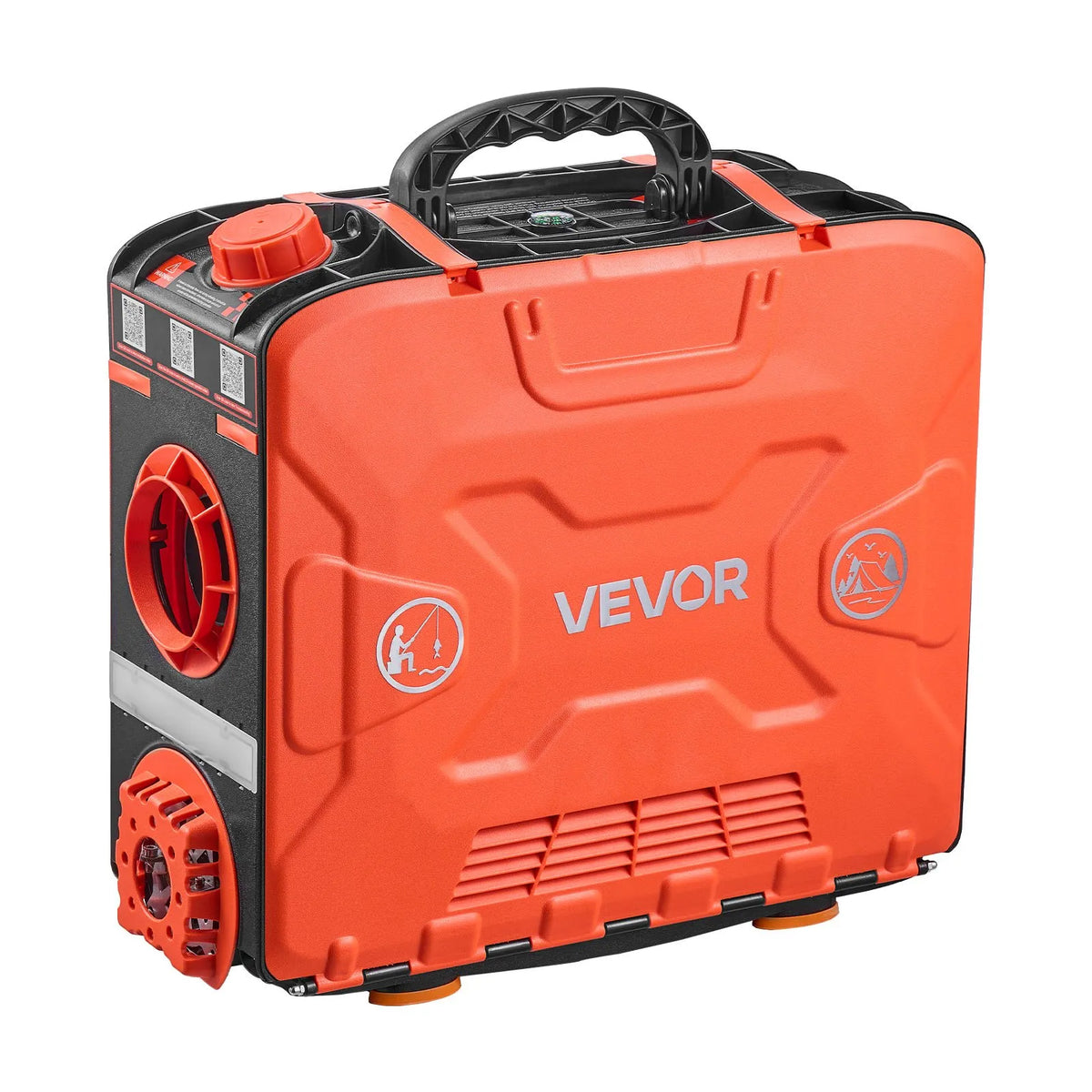 12V 8 kW VEVOR diesel heater all-in-one – Bluetooth, remote control, 4.5 l tank