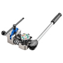 VEVOR profesionāls bremžu cauruļu atloka instruments, 45° dubultā un burbuļatloka komplekts 4,76 mm, 6,35 mm, 7,94 mm, 9,52 mm vara, alumīnija un plānsienu tērauda caurulēm - ZEMLETES.LV