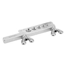 VEVOR bremžu cauruļu remonta komplekts ar 45° dubultās un vienkāršās uzlocīšanas instrumentu, 7,6 m x 4,76 mm vara pārklājuma caurule ar 16 savienojumiem un 4 savienotājiem, cauruļu griezējs, 5 adapteri un koferis - ZEMLETES.LV