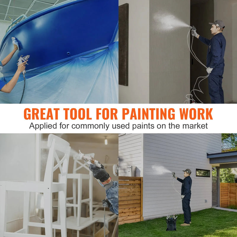 Krāsošanas spiedtvertne, 10 l gaisa spiedtvertne ar metāla statīvu un hermētiķi noplūžu novēršanai, piemērota rūpniecībai, mājas dekoram, arhitektūrai, būvniecībai un automašīnu krāsošanai, maksimālais spiediens 4,8 bar.