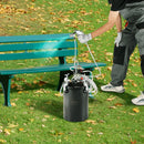 15 L krāsošanas spiedkatls ar pistoli, 4 mm sprauslu un šļūtenēm