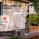 Krāsošanas spiedtvertnes tvertne 20 l ar ritentiņiem un noplūžu novēršanas hermētiķi