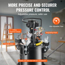 Krāsošanas spiedtvertne ar smidzināšanas funkciju, 10 L pilnībā automātiska maisīšana, 4,8 bar