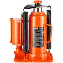 VEVOR Gaisa hidrauliskais pudeles domkrats 12 tonnas, Manuālā rokas sūkņa automašīnu remonta iekārta