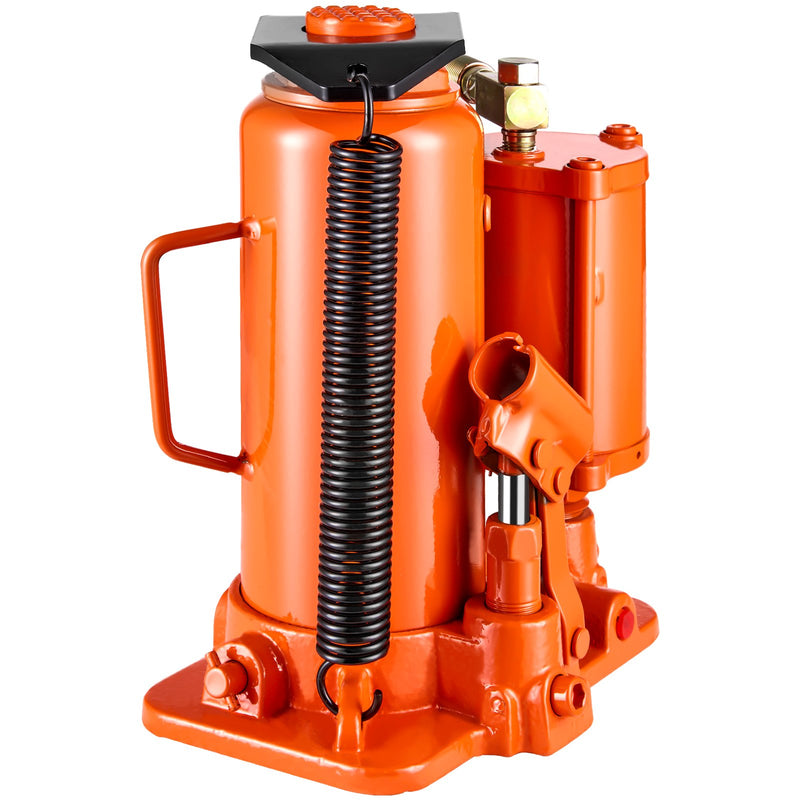 VEVOR Gaisa hidrauliskais pudeles domkrats 12 tonnas, Manuālā rokas sūkņa automašīnu remonta iekārta