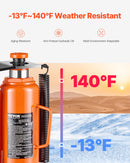 VEVOR Gaisa hidrauliskais pudeles domkrats 12 tonnas, Manuālā rokas sūkņa automašīnu remonta iekārta