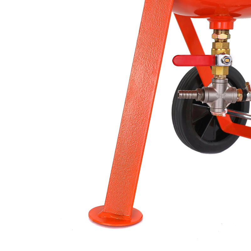 VEVOR 37,9 l smilšu strūklas iekārta, 4,1–7,6 bar, ar 2 uzgaļiem un 228,6 cm šļūteni