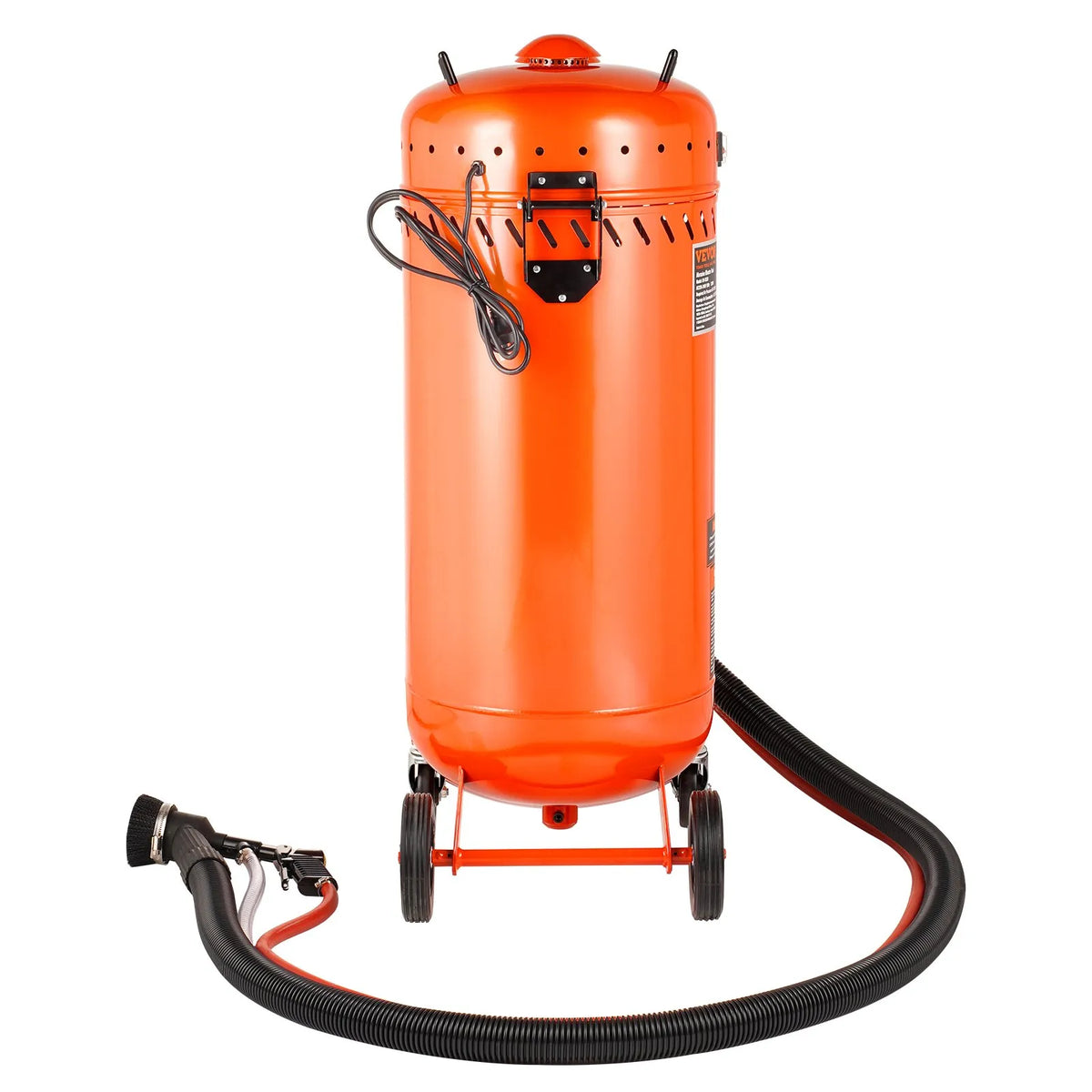 VEVOR 106 l vakuuma smilšu strūklas iekārta ar 1200 W putekļu savākšanas sistēmu un abrazīva recirkulāciju, 4,1–7,6 bar smagās klases smilšu strūklas iekārta - ZEMLETES.LV